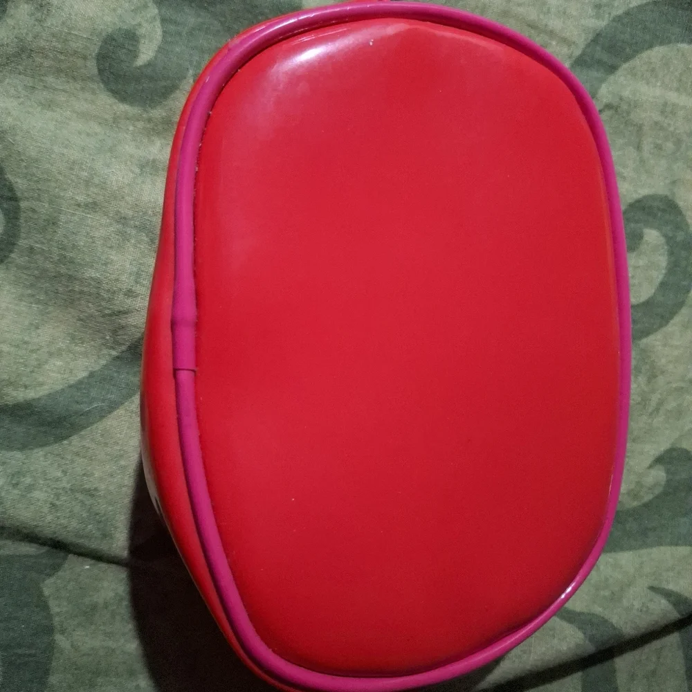 Tory Burch Bright Red Cosmetic Pouch - Picture 4 of 4